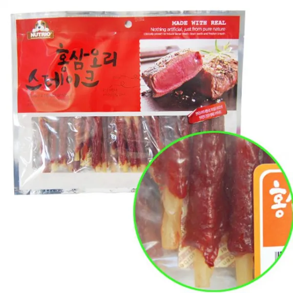 스틱스떼끼Duck홍삼캔주식 사백그램, 이 상품이 마음에 들어요