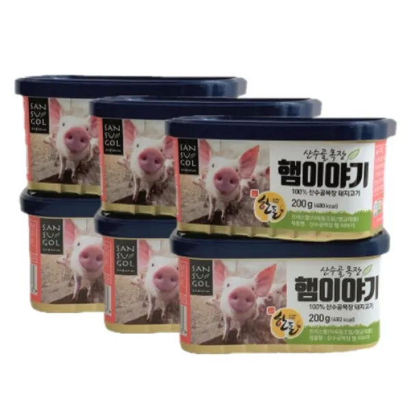 산수골목장 햄이야기 200g*6개, 1개