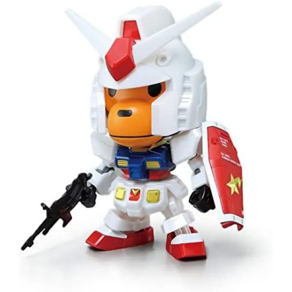 BANDAI SD 건담 밀로 유아 & RX-78-2 건담 [SD EX-표준] (A 입욕 APE) (일본 수입) 999999476871, One Size