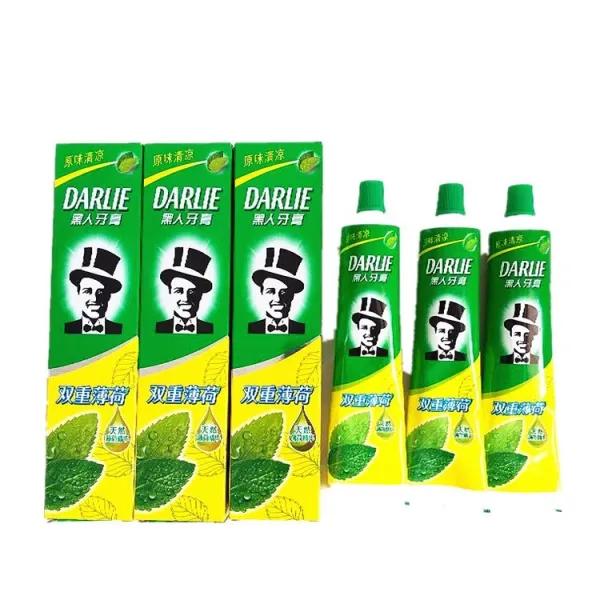 ccglobal 홍콩 달리 치약 흑인 더블 페퍼 민트225g 12개묶음, 225ml, 12개입