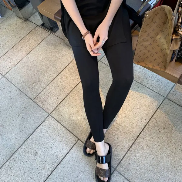 위파인더 봄 무감각 제로 슬림핏 팬츠 솔리드 스키니
