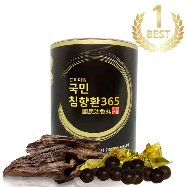 어버이날선물 조선제약 프리미엄 국민침향환 침향20% 녹용 홍삼, 원통형300+65환