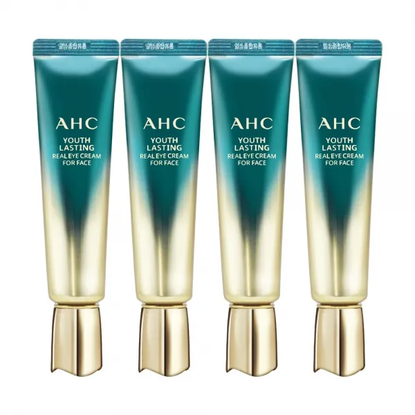 AHC 유스래스팅 리얼 포 페이스 시즌9 30ml 아이크림, 4개