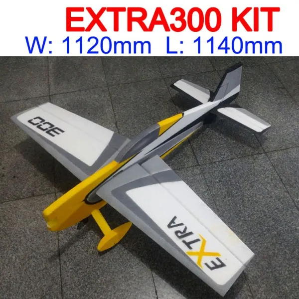 RC비행기 EXTRA300 1120mm EPP 3D곡예기 키트 익형버전, 도색