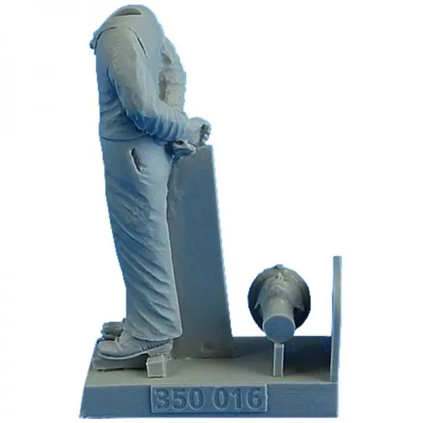 에어로 보너스 1/35 제 2 차 세계 대전 독일 해군 병사 13 특수 잠항 정 · 어뢰정 용 레진 키트 ARB35001