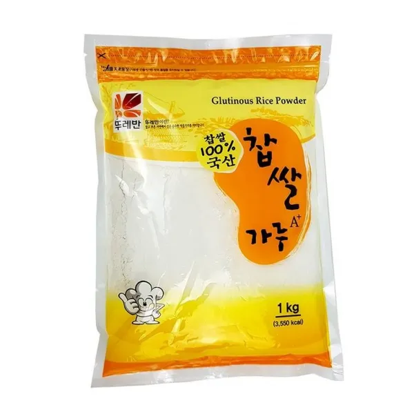 뚜레반 0136 찹쌀가루 A+ 1kg 인절미 경단 도너츠, 단품