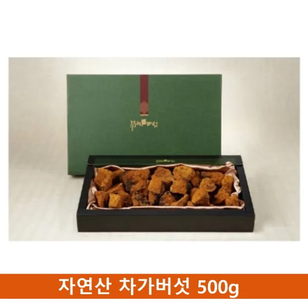 Nd5추천lf23Yv220_자연산 차가버섯(국내산) 500g, 단일 수량