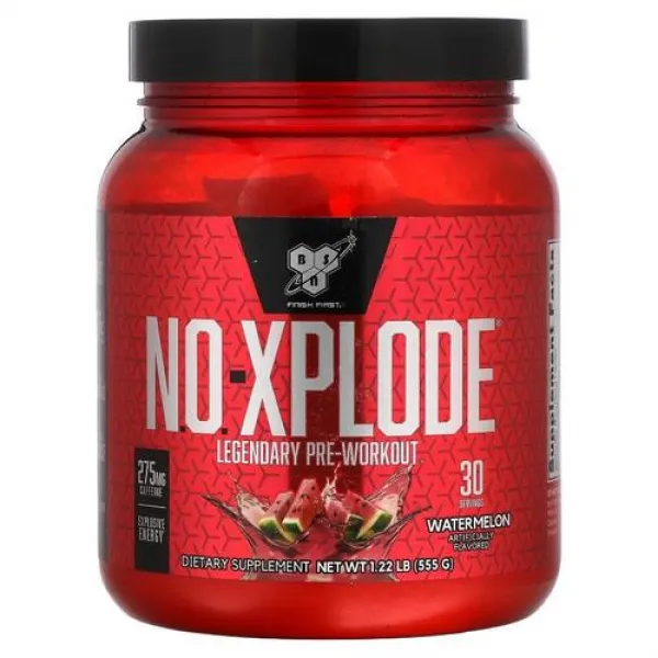 BSN N.O. Xplode Legendary Pre Workout Watermelon 1.22 lb (555 g)