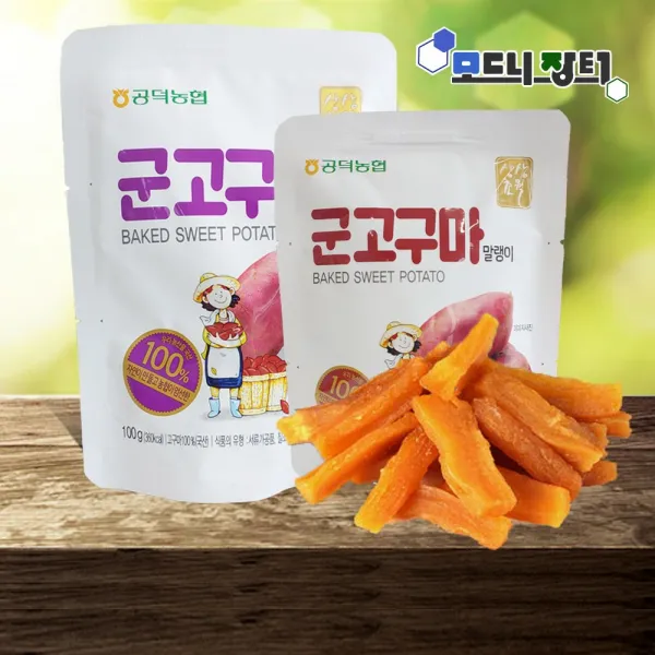 공덕농협 군고구마말랭이 100g 10봉