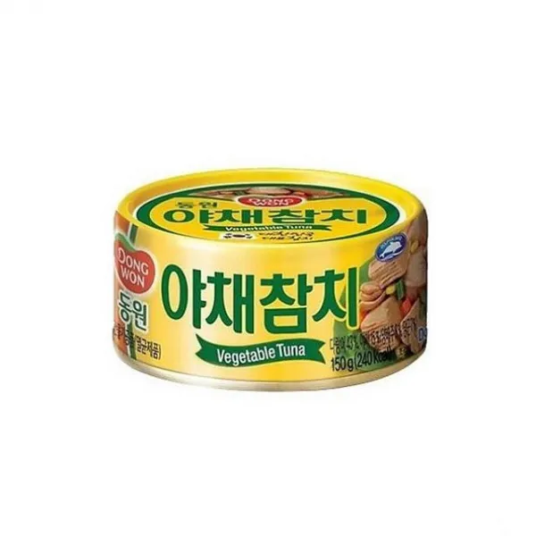 코코야 동원 야채참치150g x 2 고추 야채 가미참치통조림, 1