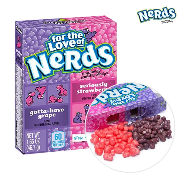 너즈 짝궁 포도 딸기 구슬 캔디 46.7g X 4개입 10120620001