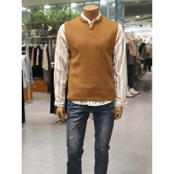  현대백화점 테이트 Ka9w9 Msp040 남성 V트임 니트조끼 베스트