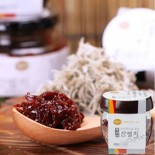 바다소리 잔멸치 볶음고추장 100g 1병 단품없음