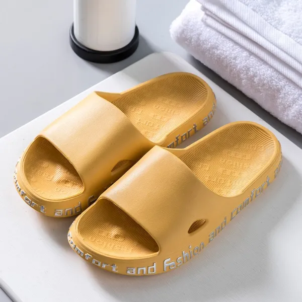 슬리퍼 남하 통굽 슬리퍼 남풍 실외 착변감 슬리퍼 남성 가정용 홈웨어 레드 패션 슬리퍼