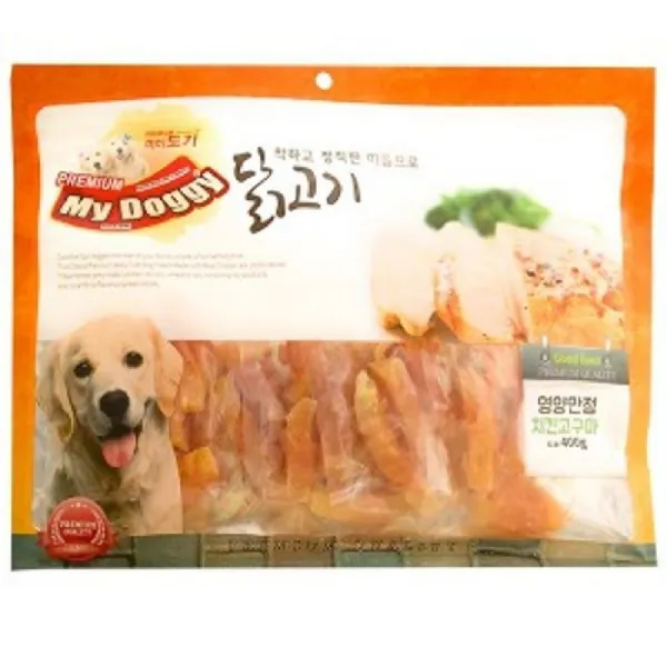 피디엠에스샵_마이도기 착한닭 400g 영양 치킨고구마 강아지간식+pdms픞, ★이상품만족해요!!, ★이상품만족해요!!