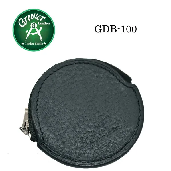 콤팩트 사이즈 'groover leather 그루 바 가죽 gdb - 100 - mgcn 거스름돈 원통 형 잉어 껍질 무스 그린' 가죽 일본 제 소 가죽 수 제 지갑 리 얼 가죽 제 2 가죽 지갑
