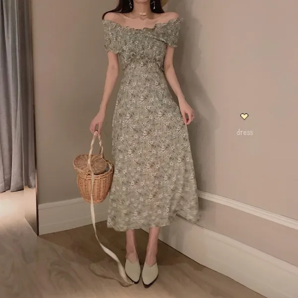 kirahosi 비치 스커트 일자 어깨 섹시 바캉스 원피스 140호+덧신증정 DI2kep1h