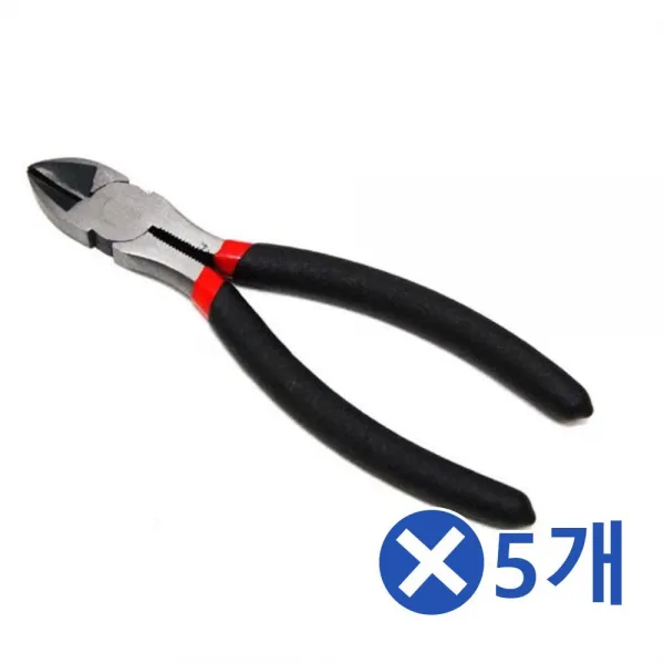 언니마켓 악세사리재료 니퍼 미끄럼방지 미니니퍼 6inx5개