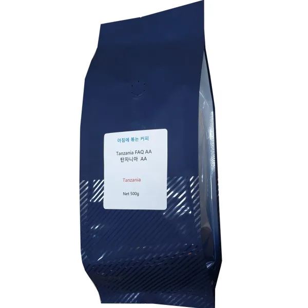 아침에볶는커피 탄자니아AA, 500g, 홀빈(분쇄않함)
