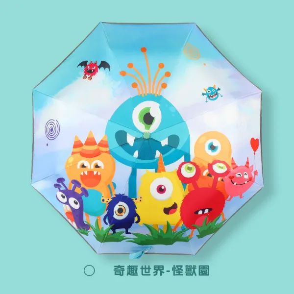 아동캐릭터우산 학교에 다니다 전용 자동 애니메이션 방지 탄력 경량 숏 남성 여성 폴딩 2648313473