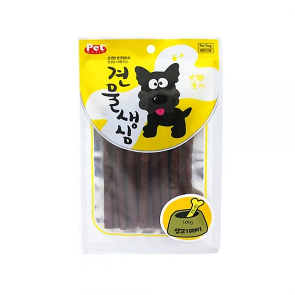 견물생심 양고기 저키 100g 져키, 1개