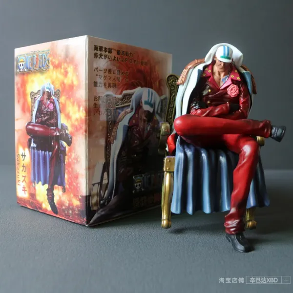 해적군이 직접 꾸민 애니메이션주변 2차원형 해군대장 청치황원숭이적색견진열품 전적견 전점 2점 및 그 이상 손바닥으로 1개 품목을 증정한 단일상품