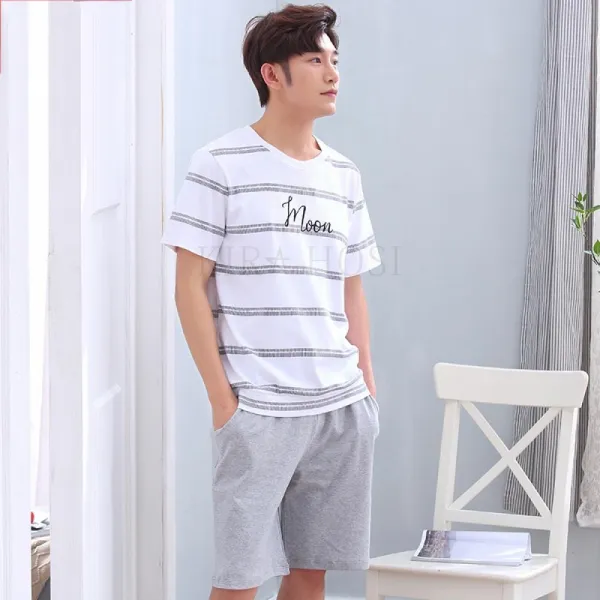 Kirahosi 여름 남자 패션 샤워가운 시원한 이지웨어 237호 Mnwyv4