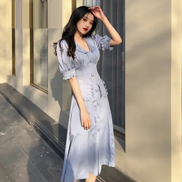 스카이 러플 공주원피스 중세시대 개화기 경성 레트로 러블리 의상