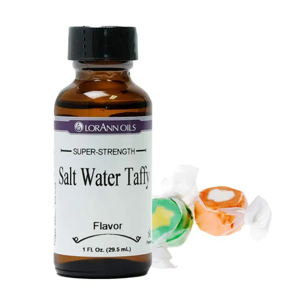 LorAnn Super Strength Salt Water Taffy Flavor 1 ounce bottle LorAnn 초강력 바닷물 테이 피 맛 28.3g 병