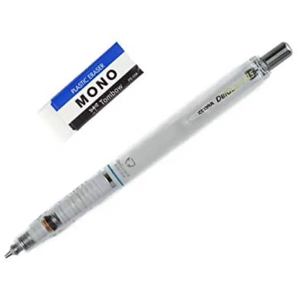 [해외직구]MIYABI 문구점 오리지널 기프트 패키지 (P-MA85-W PE-03A)가 장착 된 Zebra DelGuard 0.5mm 리, 1개, One Color