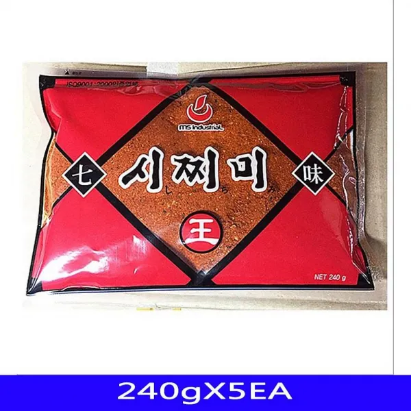 도리파이 시치미 향신료 조제품 일본식자재 엠에스 240gx5ea 1