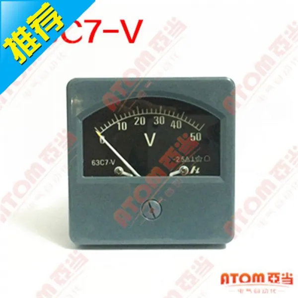 전류를 사용하다 테이블 3C7 A 전압계다, 63C775A (직류전기 유표 )