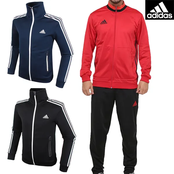 아디다스 트랙탑 유로파 네이비 그레이 블랙 트랙자켓