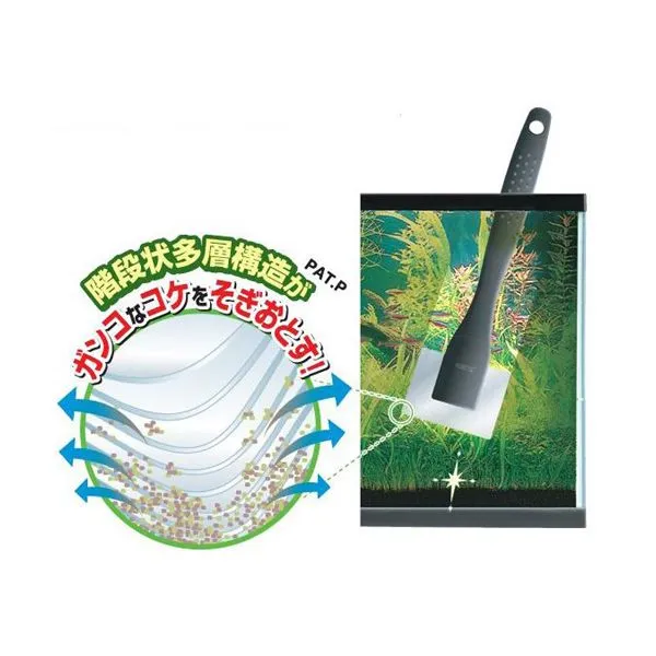(한) GEX 이끼제거솔 다중날 필름스크래퍼 (S) 소, 단품
