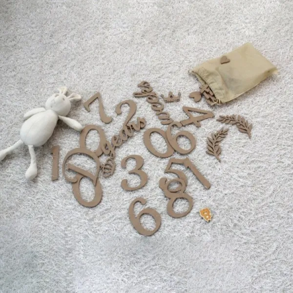 베짓 신생아 우드토퍼 돌상 백일상 50일 셀프촬영소품(풀세트)