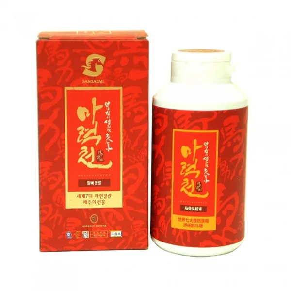 산새미 제주말뼈 분말 가루, 200g, 1병
