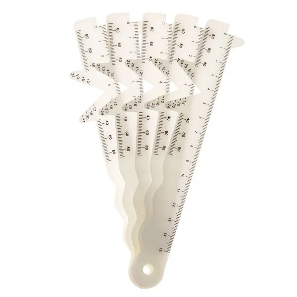 Zeyuan 광학 동공 거리 통치자 통치자 삼각형 하드 통치자