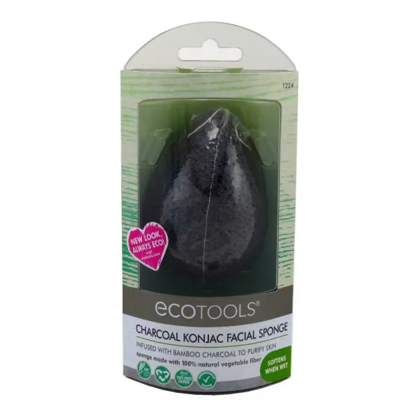 Ecotools 퓨어 컴플렉션 페이셜 스펀지 딥 클렌징, 1개