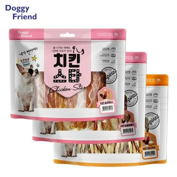 셔틀랜드쉽독 개고기간식 애완견져키 대형견3종콤보, 상세페이지 참조