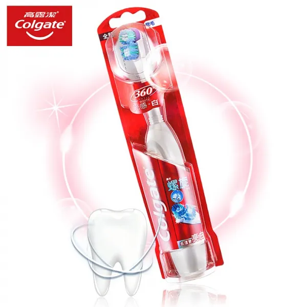 고로결 (Colgate) 전동칫솔 360° 성인빛 감촉력 백전동칫솔 (연모세모), 상세페이지 참조