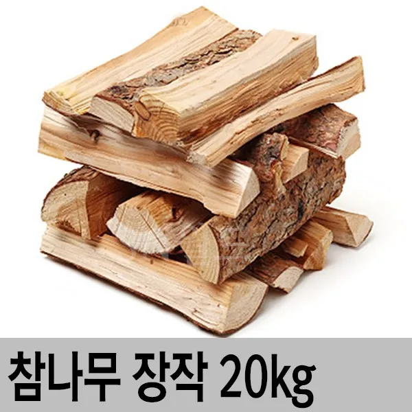 SN월드 초특가 장작 땔감 캠핑용품 캠핑장작, 20kg