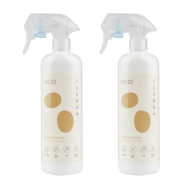 [홈퀄리티] HQ-22 낫또균 탈취제 (초미세건), 2개, 500ml