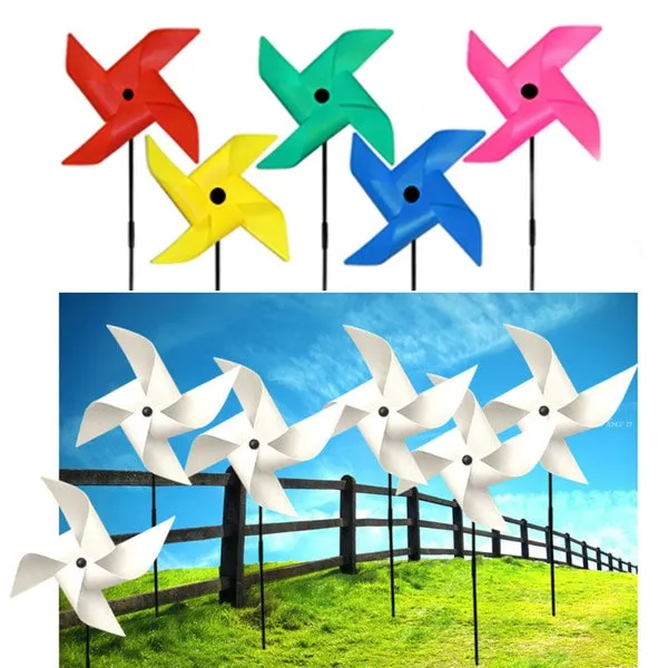 PVC 왕바람개비 만들기 KO 바람개비 꾸미기, 10개, 칼라