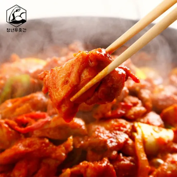 [청년푸줏간] 국내산 춘천닭갈비 1kg X 2팩 / BEST 닭갈비 모음, 03_간장닭갈비 600g 1팩, 상세설명 참조