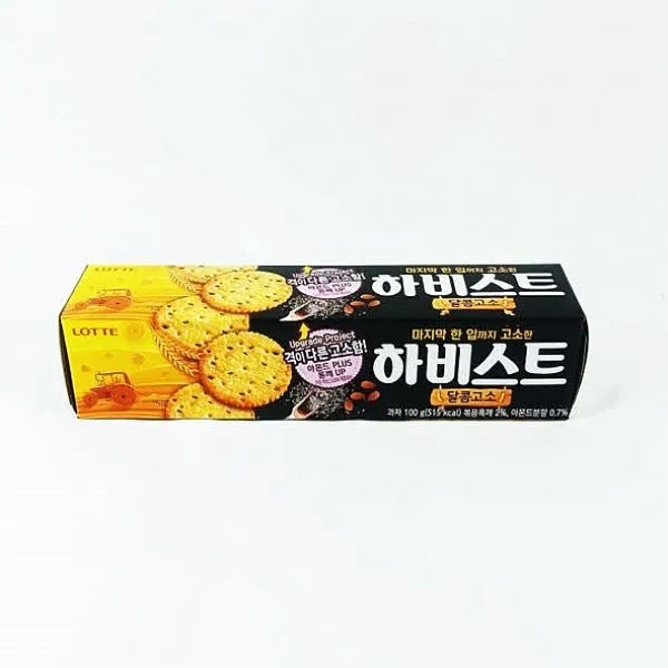 소소몰 하비스트 달콤고소한맛 100g X 24 비스켓, 1