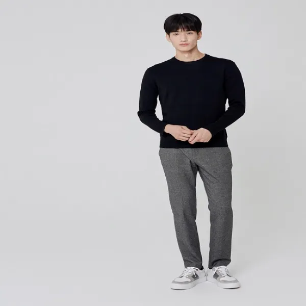 마인드브릿지 Common Panw밀라노조직라운드넥니트 Mtkt7123 