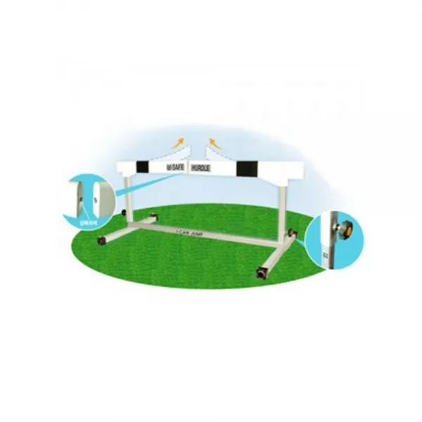 CDW6AD13D 자석 공동용도 공용 용품 연습용허들 마그네틱 안전무허들 안전허들 110X30X 육상 55-95cm