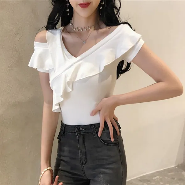 여자 화사한 여신스트랩 피크닉 셔링 노카라 데일리