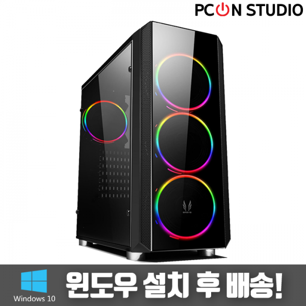 PC온스튜디오 게이밍 컴퓨터 조립 PC 라이젠 GTX RTX 2060 3060 게임용 본체, 01. 기본형, 게이밍 - 01