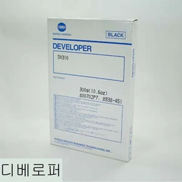 정품 복사기 디베로퍼 미놀타 Bizhub 200 250 350 310g 바코드 aqur, 단일옵션